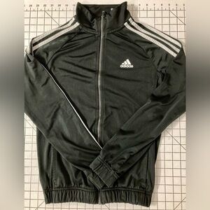 Adidas Women’s Small Black/White Track Style Jacket